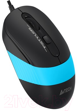 Мышь A4Tech Fstyler FM10 (черный/синий)
