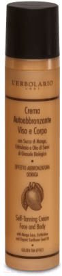 Крем-автозагар L'Erbolario Для лица и тела с соком манго (100мл)