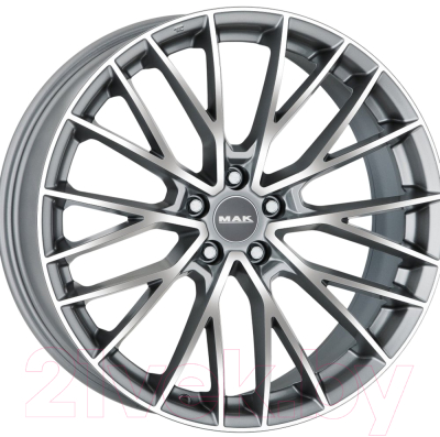 Литой диск MAK Speciale 19x8.5" 5x112мм DIA 66.45мм ET 32мм (Graphite Mirror Face)