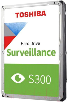 Жесткий диск Toshiba Sata-III Surveillance S300 1TB (HDWV110UZSVA)