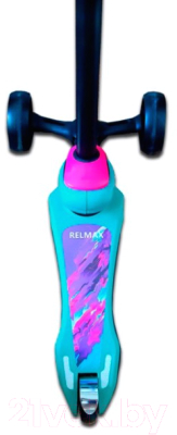 Самокат детский Relmax GS-002DS3 (голубой/розовый)