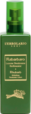Дезодорант-спрей L'Erbolario Лосьон-дезодорант Освежающий Ревень  (100мл)