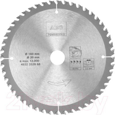 

Пильный диск AEG Powertools, 4932352868