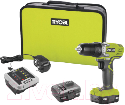 

Аккумуляторная дрель-шуруповерт Ryobi, R12SD-LL13S