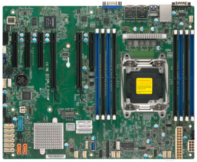 

Материнская плата Supermicro, MBD-X11SRL-F-O