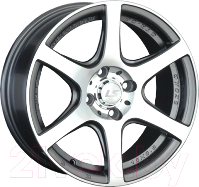 Литой диск LS wheels LS 328 17x7.5" 5x114.3мм DIA 73.1мм ET 45мм GMF