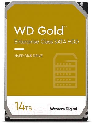 Жесткий диск Western Digital Gold 14TB (WD141KRYZ)
