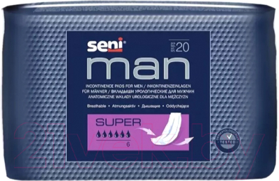 Прокладки урологические Seni Man Super (20шт)