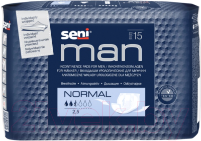 Прокладки урологические Seni Man Normal (15шт)