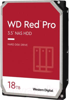 

Жесткий диск Western Digital, Red Pro 18TB (WD181KFGX)