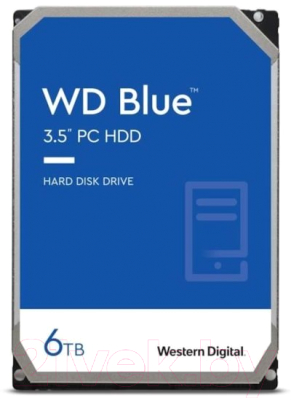 Western Digital Blue 6TB (WD60EZAZ) Жесткий диск (винчестер) купить в ...