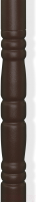 Вешалка для одежды Sheffilton SHT-CR15 (коричневый/черный муар)
