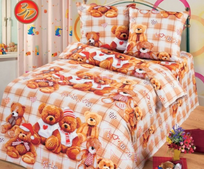 

Комплект постельного белья Магия Сна, Мишутка 4773/1 1.5