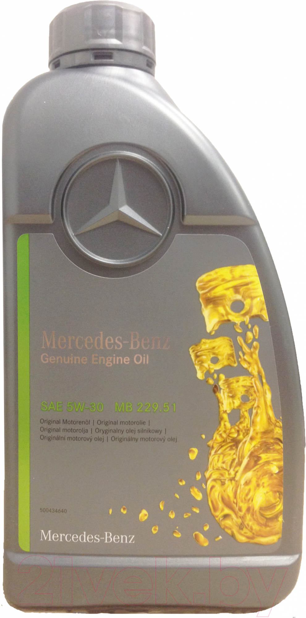 Моторное масло Mercedes-Benz MB 229.51 5W30 / A000989220711FBDE