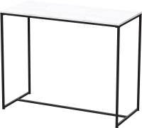 Барный стол Millwood Сидней 1 Л 110x60x105 (дуб белый Craft/металл черный) - 