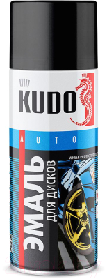 Эмаль автомобильная Kudo Для дисков / KU-5204 (520мл, болотный)