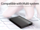 Миниатюра изображения товара Внешний жесткий диск Netac HDD K331USB 3.0 2TB (NT05K331N-002T-30BK)
