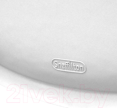 Стул Sheffilton SHT-S75-1 (белый/хром лак)
