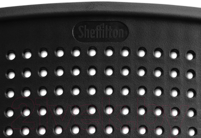 Стул Sheffilton SHT-S85 (черный/черный/красный)