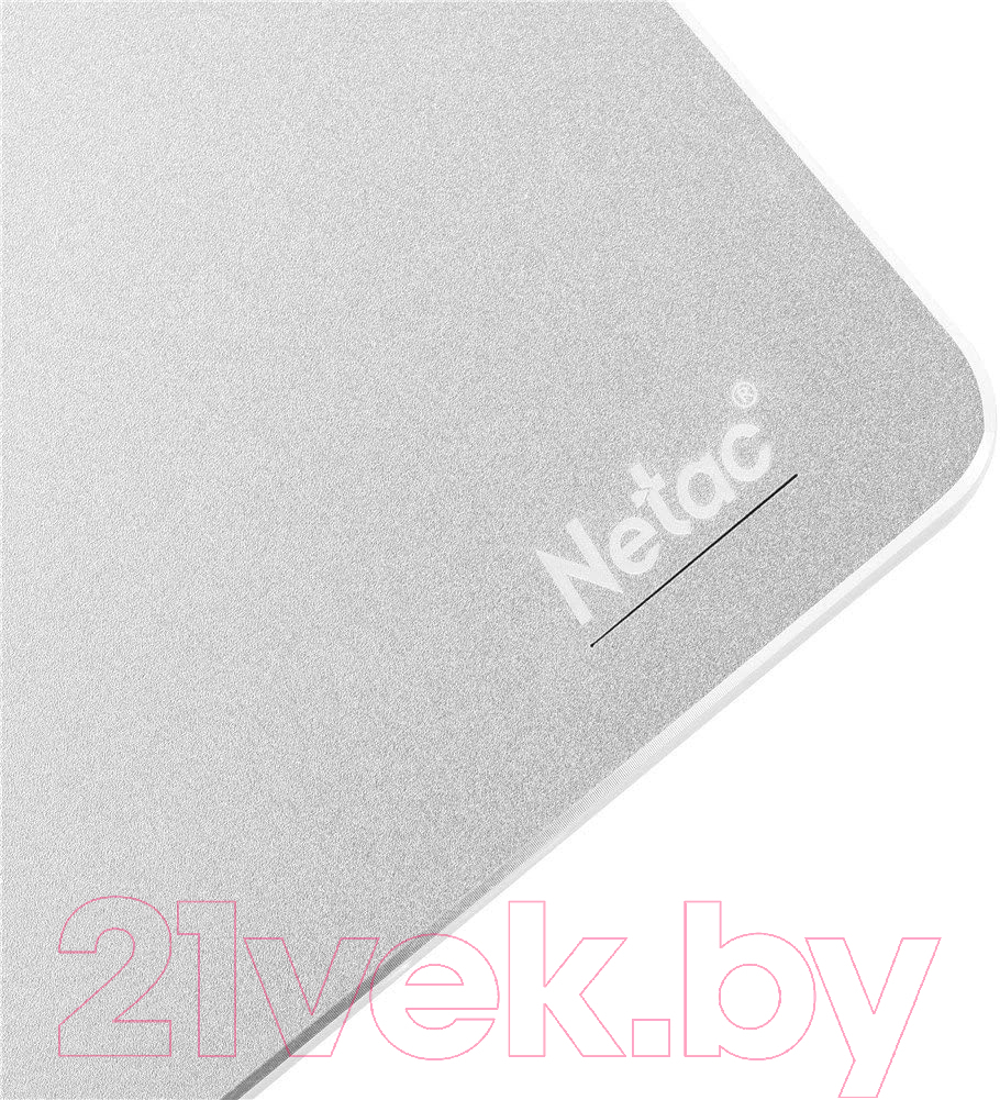 Внешний жесткий диск Netac HDD K330 USB3.0 1TB Silver (NT05K330N-001T-30SL)