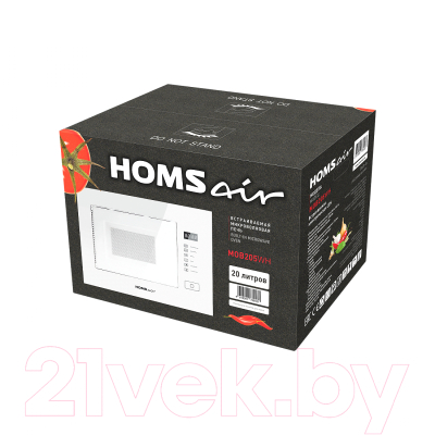 Микроволновая печь HOMSair MOB205WH