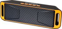 Портативная колонка Hyundai H-PAC160 (черный/оранжевый) - 