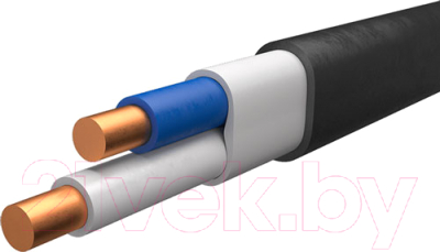 

Кабель силовой Ecocable, ВВГ-Пнг(А)-LS 2x1.5 ок (N / PE) - 0.66