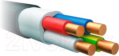 

Кабель силовой Ecocable, ВВГнг(А)-LS 4x1.5