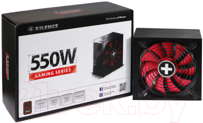 Блок питания для компьютера Xilence Gaming Series 550W (XP550R10/XN215)