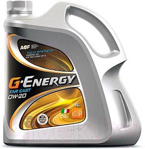 Моторное масло G-Energy Synthetic Far East 0W20 / 253142536 (4л)