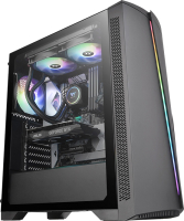 Корпус для компьютера Thermaltake H350 TG RGB / CA-1R9-00M1WN-00 (черный) - 