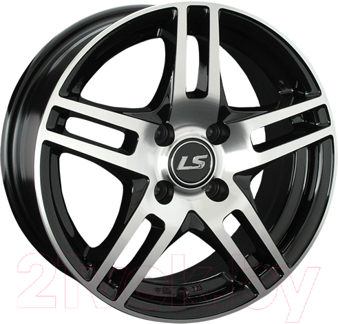 Литой диск LS wheels LS 281 14x6" 5x100мм DIA 57.1мм ET 35мм BKF