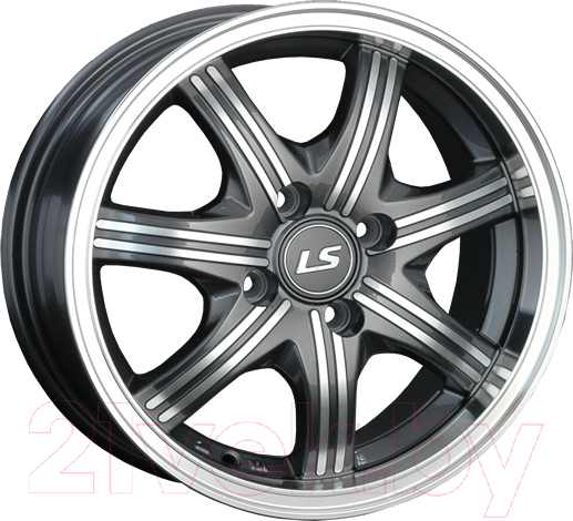 Литой диск LS wheels LS 323 16x7" 5x114.3мм DIA 73.1мм ET 40мм GMF