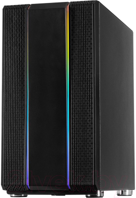 Корпус для компьютера Inter-Tech X-3601 Impulse RGB Micro (без БП)