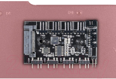 Корпус для компьютера Inter-Tech X-3601 Impulse RGB Micro (без БП)