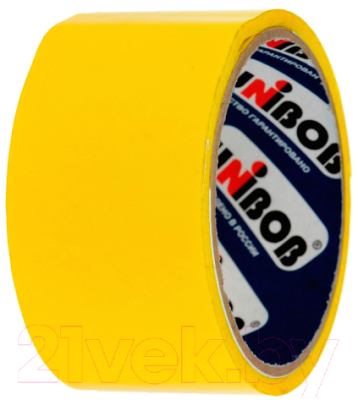 Скотч Unibob 48мм x 24м / 55750 (желтый)