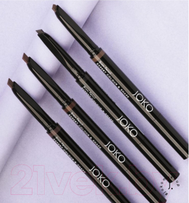 Карандаш для бровей Joko Brow Pencil Expert Colour&Shape тон 04 (5г)