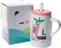 

Кружка с ложкой MONAMI, MUG-172