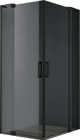 

Душевой уголок, SLIDER-AH-2-80/90-100/110-GRIGIO-NERO