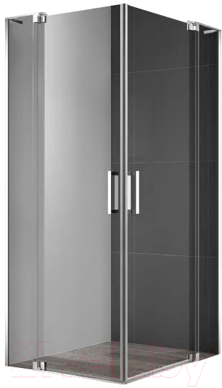 Душевой уголок Cezares SLIDER-AH-2-70/80-90/100-C-Cr