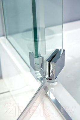 Купить Душевой уголок Cezares SLIDER-AH-2-80/90-90/100-GRIGIO-Cr в Минске