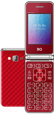 Мобильный телефон BQ Dream Duo BQ-2446 (красный)