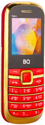 Мобильный телефон BQ Nano BQ-1415 (красный/золото)