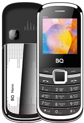 Мобильный телефон BQ Nano BQ-1415 (черный/серебристый)