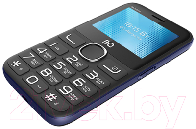 Мобильный телефон BQ Comfort BQ-2301 (черный/синий)