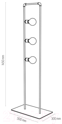 Торшер TK Lighting Hydria 5205