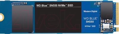 

SSD диск Western Digital, Blue SN550 NVMe 500GB (WDS500G2B0C)