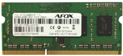 Оперативная память DDR3 AFOX AFSD32BN1L
