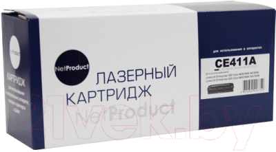 

Картридж NetProduct, Синий, CE411A