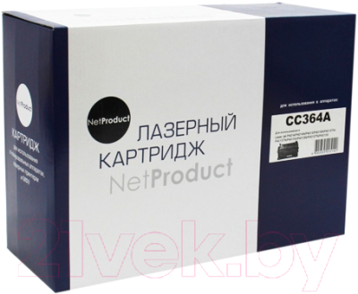 

Картридж NetProduct, Черный, N-CC364A